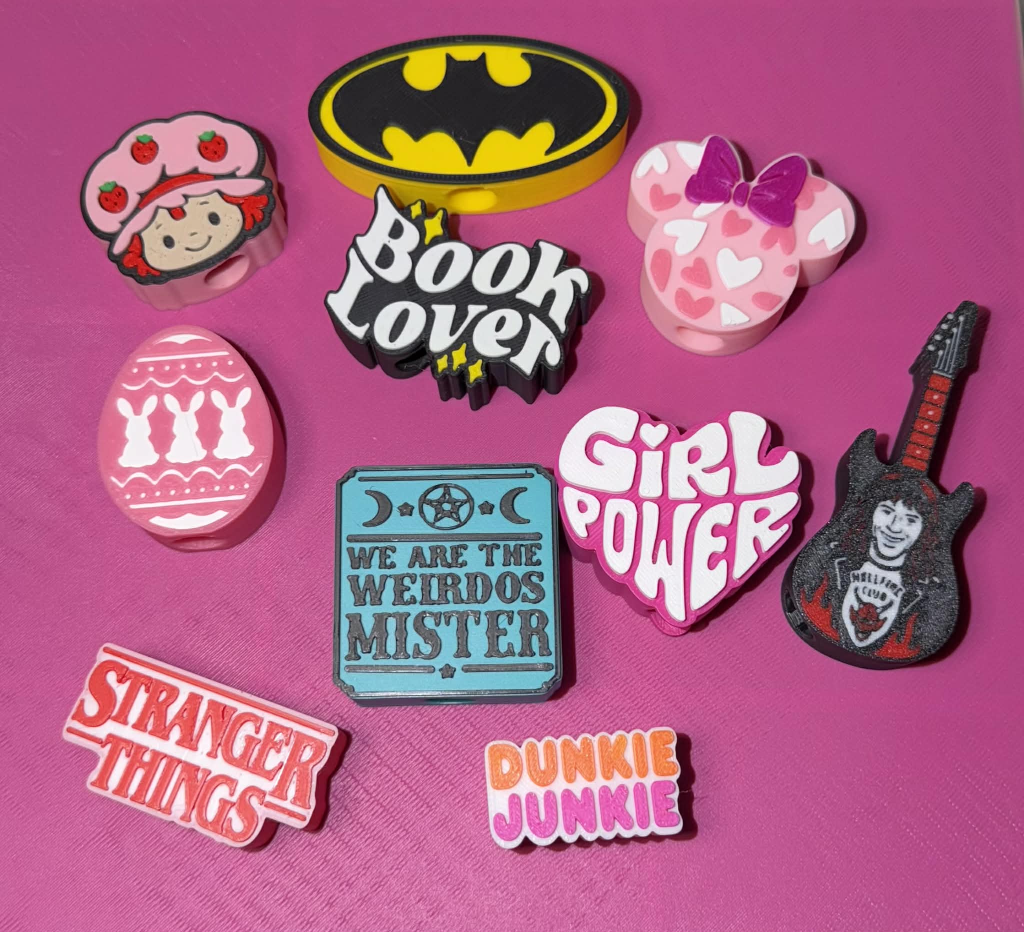 Blind Bag Pen Toppers / Straw Topper